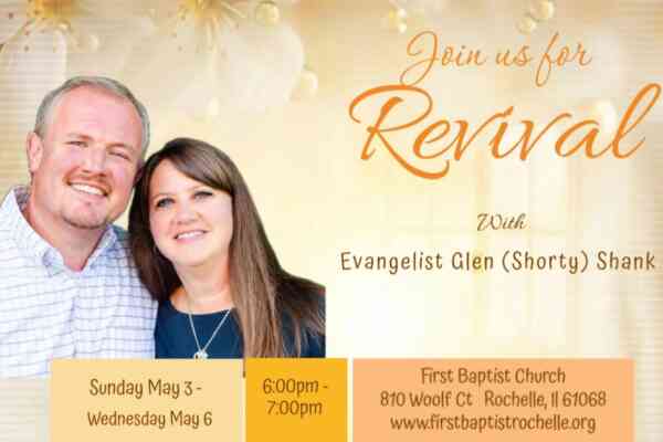 Revival Services with Evangelist Glen Shank